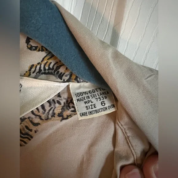 Dianne Von Furstenberg tiger print jumpsuit vintage - Picture 8 of 11